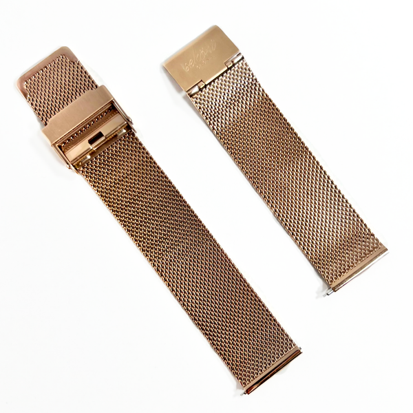 Gold mesh strap hot sale